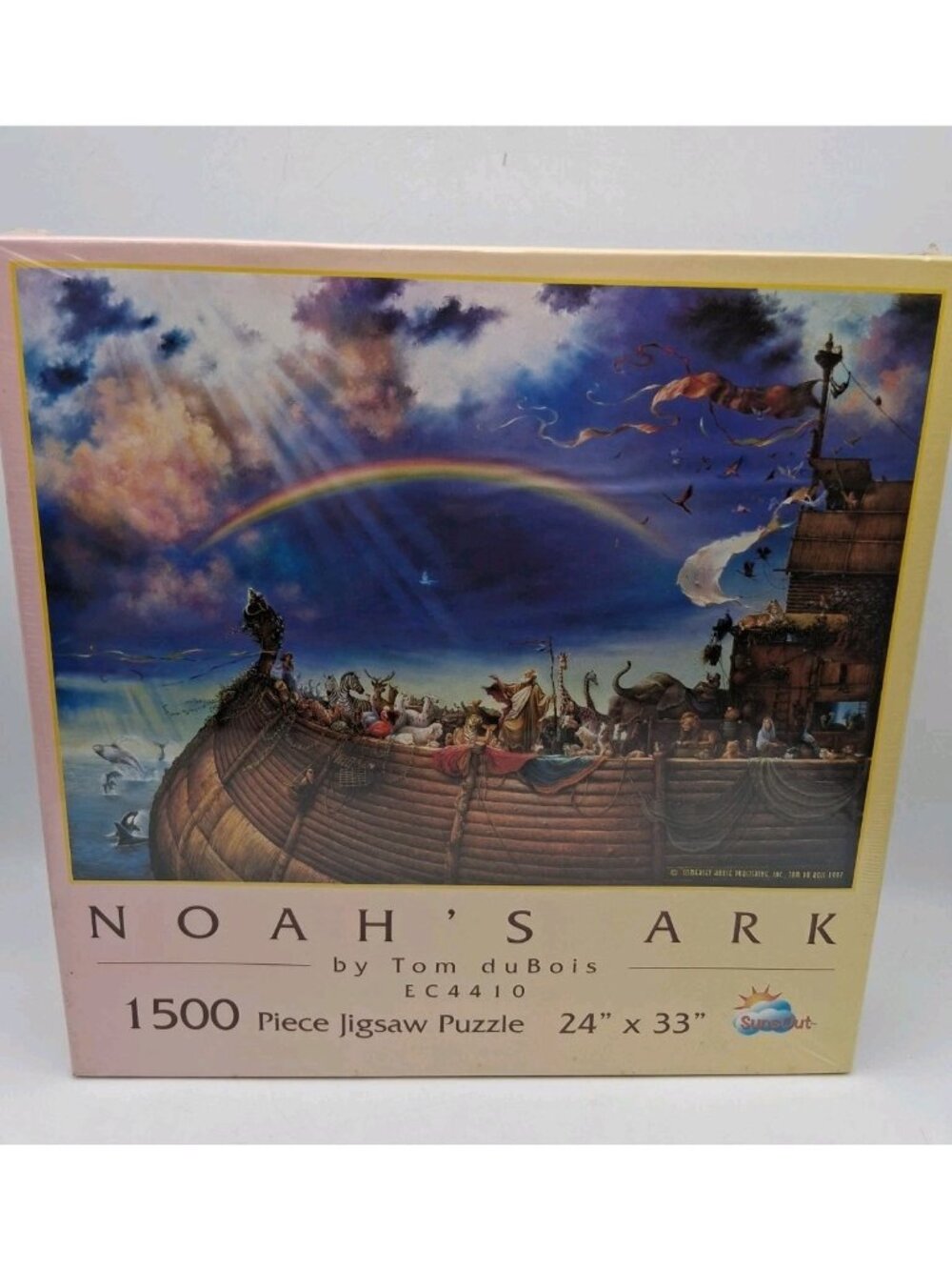 Noah's Ark 1500 Piece Jigsaw Puzzle by Tom DuBois 24" x 33" SunsOut NEW USA